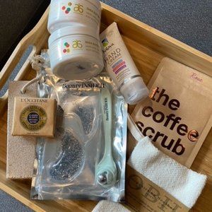 Pamper Your Body (scrub, body butter, eye roller..